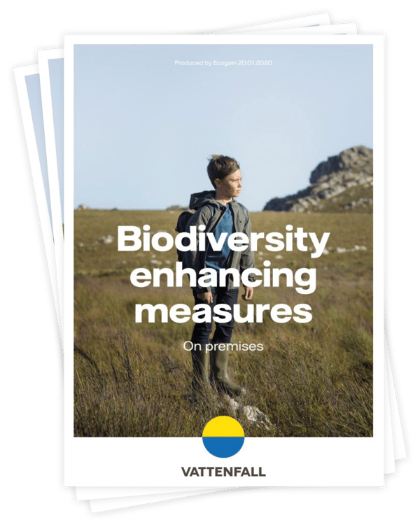 Biodiversity  enhancing  measures On premises