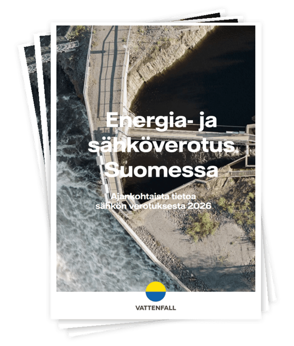 Energia- ja sähköverotus 2026